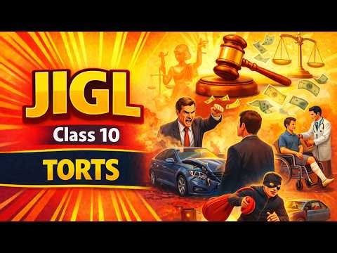 JIGL CLASS 10 | LAW OF TORTS | Free Garur Batch for CS Executive 2026