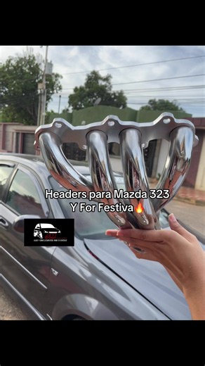 Headers para Mazda 323 y For/Festiva - accesorios de escape
