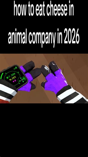 how to eat cheese in animal company in 2026#animalcompany #animalcompanyvr #viral #viral #fyp @Animal Company