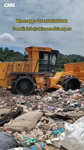 Landfill Compactor, Garbage Compactor