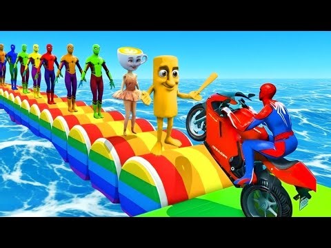 Spider-Man Saves Batman From Venom | Iron Man vs Venom Epic Battle – GTA 5 Superhero Gameplay