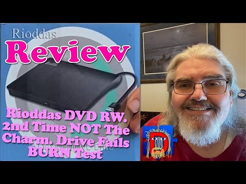 Rioddas DVD RW review. Second time's NOT the charm.