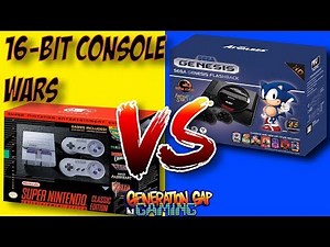SNES Classic Edition vs Sega Genesis Flashback HD - The Mini 16-bit Console Wars