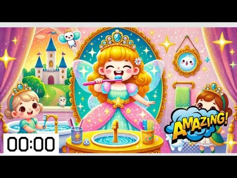 Brush Like A Princess 2 Minute Magic Timer Toothbrushing Song for Girls