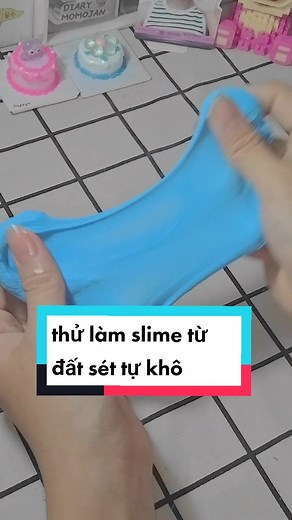 Cách Làm Slime Từ Đất Sét Tự Khô Không Cần Keo
