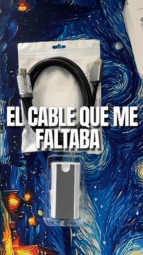 🔌Este cable HDMI a DisplayPort me solucionó un problema que tenía hace tiempo 😄