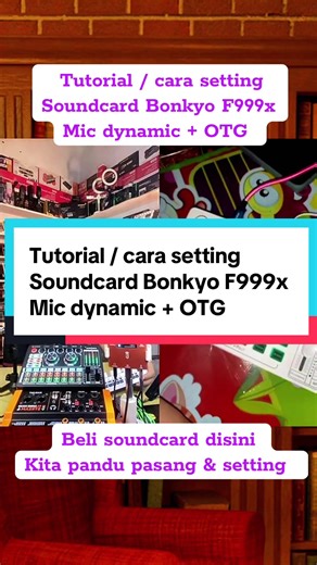 Setting Up the Bonkyo F999x Dynamic Microphone with OTG