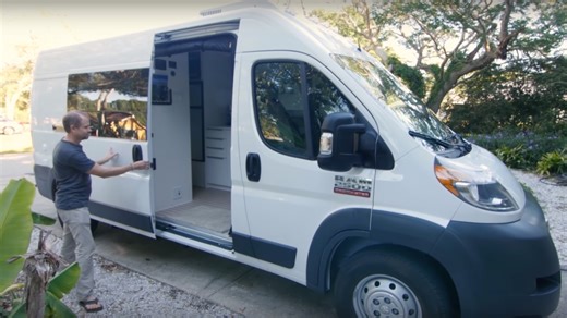 VIDEO: RAM Promaster 2500 Camper Van Conversion Done Proper