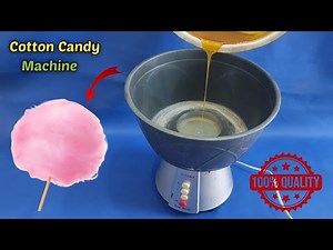 How To Make Cotton Candy Machine ! Cotton Candy Machine ! How To Make Cotton Candy #cottoncandy