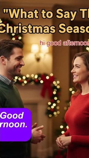 Christmas Greetings 🎄🎅 & Small Talk in English | Learn English