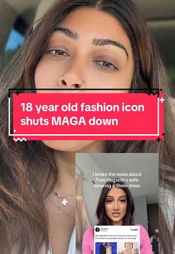 An 18 year old in a dorm room did more journalism than the New York Post 👏🏾👏🏾 So friggin proud of you @Ella Devi #elladevi #southasian #contentcreator #xyzbca #fashiontiktok