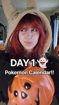DAY 1 Pokemon Halloween Advent Calendar Countdown!! 🎃 | #pokemon #tcg #halloween #shorts