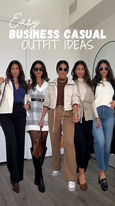 Easy business casual outfit ideas >> just say WORK 5 and I’ll send you a message with all the details. Which one is your work look? #businesscasualoutfits #workoutfits . . Work wear, what to wear to work, office outfits, business casual looks, work outfits, winter workwear, affordable fashion, winter work outfits, office looks, effortless workwear, casual chic business looks, Mar’s workwear styles, | Mar Torosian