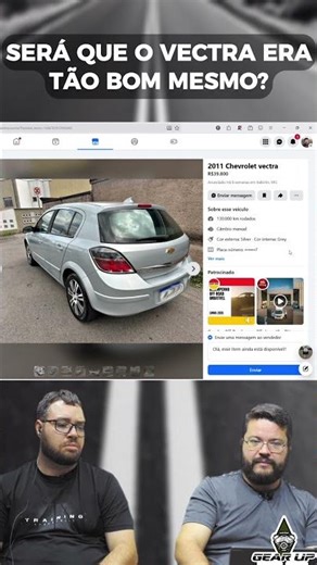 Será que o vectra era tão bom mesmo?