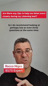 3.7K views · 16 reactions | Q: Are there any tips to listen more closely during my Listening test? A: Hit the play button to find out! | IELTS Essentials from IDP | Facebook