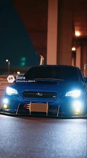 【魔改造】新型WRX S4を「昭和の街道レーサー」へ！タケヤリ・デッパ・ワークスフェンダーで夜の高速を制圧。 #ai #スバル #wrx #wrxs4 #vbh #subaru #街道レーサー