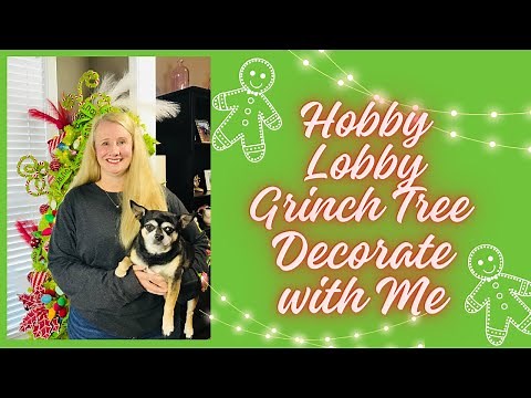 HOW TO DECORATE A GRINCH CHRISTMAS TREE / HOW TO ADD RIBBON TO A TREE/ BOW TOPPER TUTORIAL NEW 2023