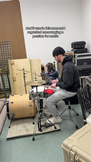 When your uncle is a drummer this is sort of inevitable though