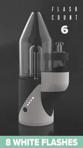 CARTA Flashing LED Guide: 8 White Flashes