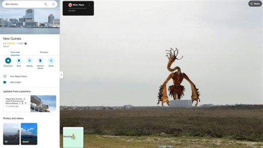 25 Odd Google Maps Finds