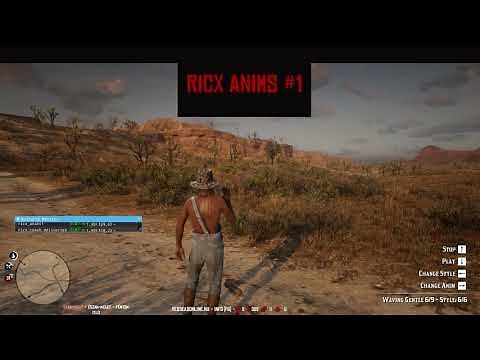 RedM Scripts - RicX Anims #1 - RDR2 Red Dead Redemption Script