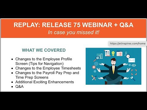 UKG Release 75 Training and Tips