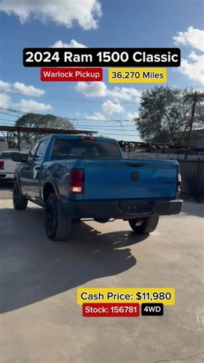 🚗 2025 Ram 1500 Classic Warlock Pickup