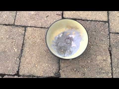 Highly Exothermic Reaction of Aluminum and Iodine