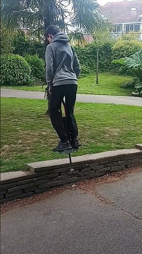 Simply jump. High jump on the curb. Pogo Stick for Teens. Think Gizmos Pogo Stick for Kids.