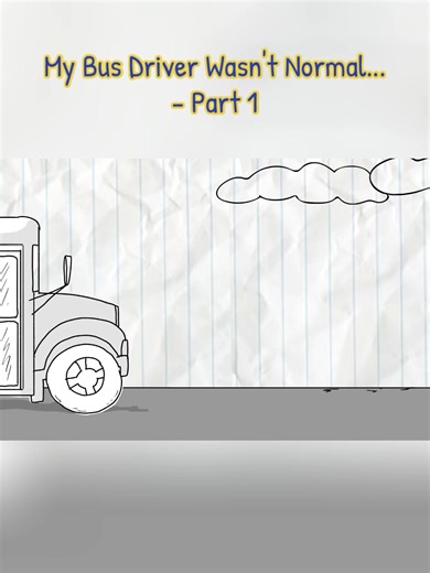 My Bus Driver Wasn't Normal... - Part 1 #animation #cartoon #fyp #usa🇺🇸
