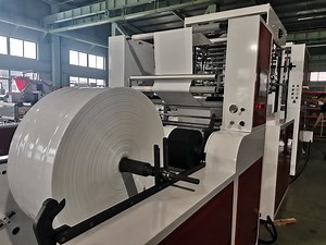 [Hot Item] Chovyting Ffs Production Line Polyethylene Film Embossing Gusseting Rewinding Machine