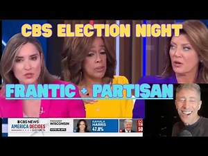 CBS Frantic as Trump Cruises to Victory The MOST PARTISAN Election Night Coverage EVER