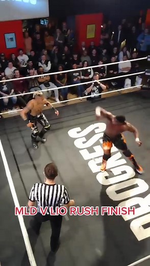 Intense Showdown: Final Moments of Wrestling Match Against Lio Rush