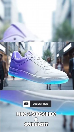 Floating Sneakers in City 👟 | Futuristic Fashion CGI Ad