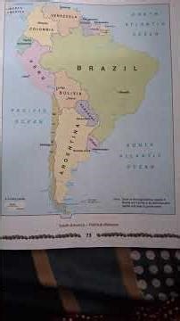 Political Map of South America