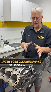 SR TECH MIN: LIFTER BORE CLEANING PART 2 | Prestige Motorsports Inc