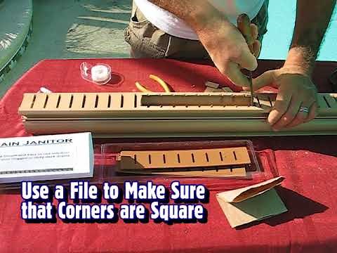 Pool Deck Drain Janitor