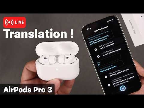 How to Turn ON Live Translation on AirPods Pro 3! [Enable/Use]