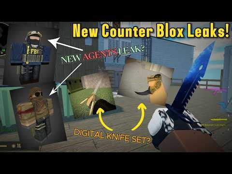 NEW Agents & Digital Knife Set Coming to Counter Blox? UPDATE LEAKS (ROBLOX)