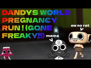 Dandys world pregnancy run!! (NOT CLICKBAIT!!) || Joke run || funny clips