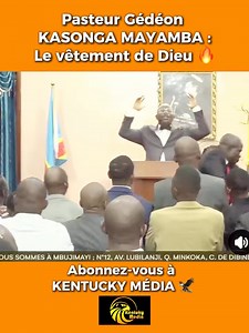 🔴 #Mbujimayi : Quel feu ! ❤️‍🔥Quelle atmosphère ? Quelle Gloire ? Quelle onction? ❤️‍🔥 C’était un dimanche béni au Goshen Tabernacle de Mbujimayi avec le pasteur Gédéon KASONGA MAYAMBA . 🔥 Gloire à Dieu pour son vêtement ! 𝐊𝐄𝐍𝐓𝐔𝐂𝐊𝐘 𝐌É𝐃𝐈𝐀🦅 | 𝐊𝐄𝐍𝐓𝐔𝐂𝐊𝐘 𝐌É𝐃𝐈𝐀