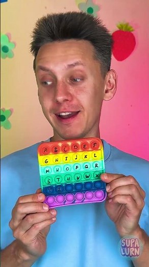 Learn ABC with Pop It! 🔤✨ Kids Learn ABC Step by Step