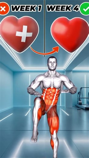 Improve Your Heart ❤ With These 6 Simple Exercises! #exercise #abs #motivation