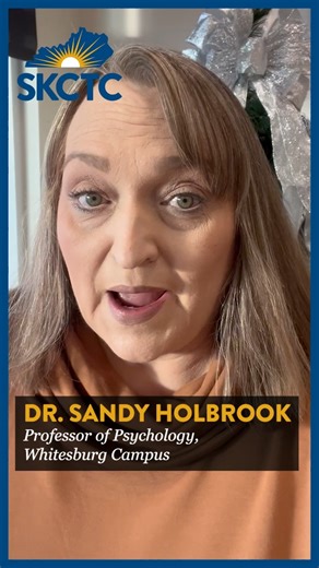 Southeast Kentucky Community & Technical College on Instagram: "Have you signed up for spring classes yet? Professor of Psychology Dr. Sandy Holbrook shares what’s coming next semester—choose in-person, online, or hybrid options with 16-week and 8-week options. Classes begin Monday, January 12. Sign up today at southeast.kctcs.edu/education-training/express-enrollment.aspx"