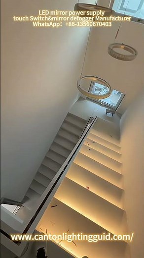 Step Into Light: Motion-Activated LED Strip Lights for Smart Stairs. #manufacturer #bathroom #led