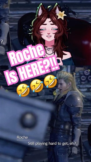 ROCHE IS HERE?!! 😱🤣 #reaction #vtuber #moments