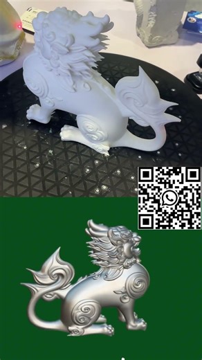 FreeScan Handheld Blue Laser 3D Scanner | Marker-Free, Scan a Kylin in Minutes #3dscan #3dprint