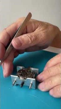 Watch making lesson 1