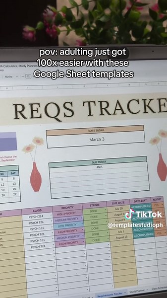 Simplify Adulting with Google Sheet Templates