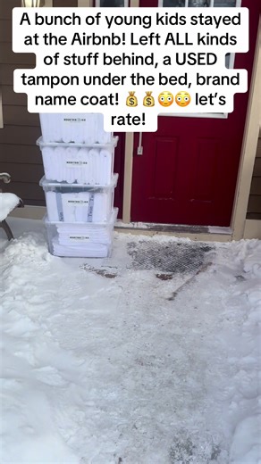 The bloody tampon is at the end 🤣 #airbnb #fyp #airbnbcleaner #airbnbfinds